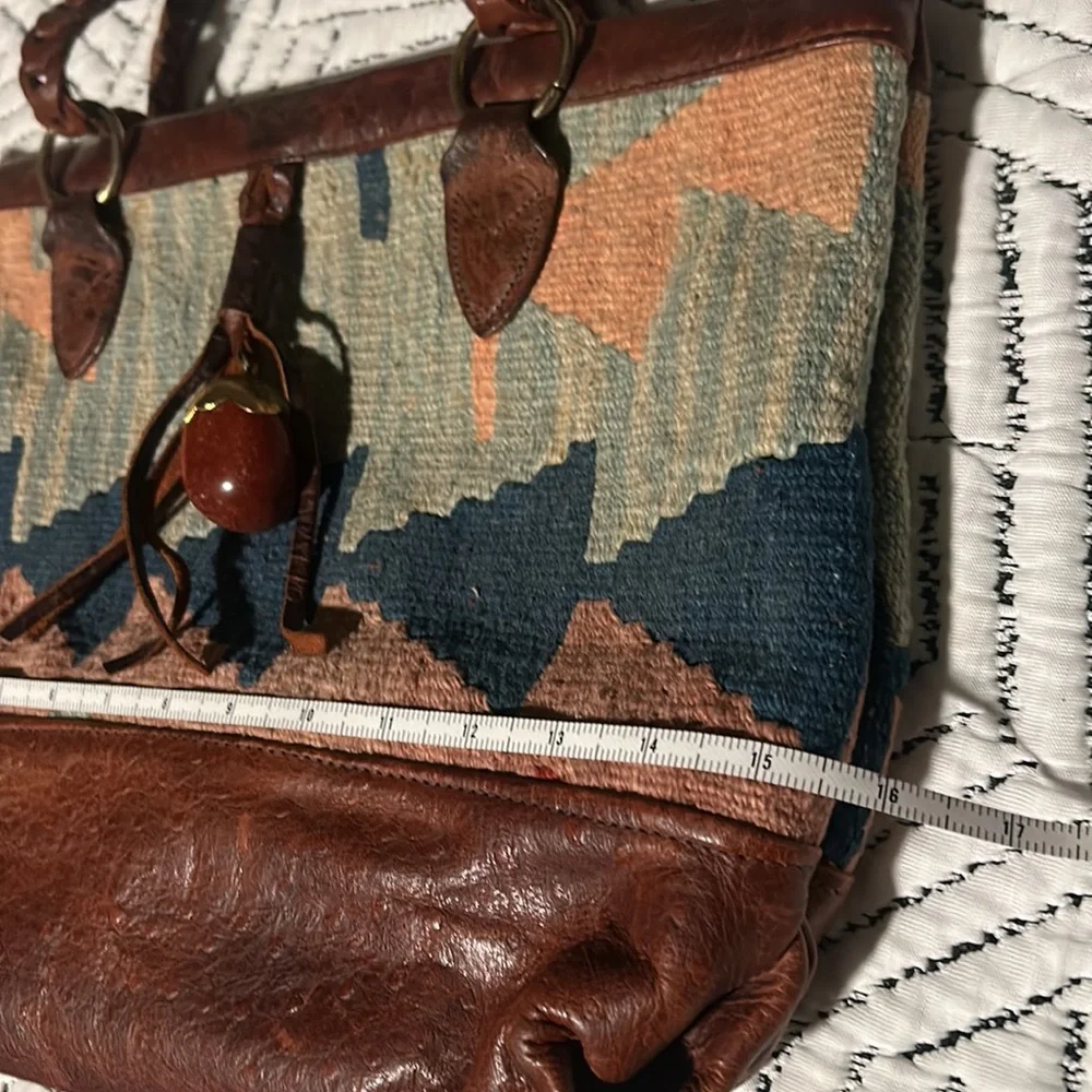 Rome Vintage Leather Large Bag / Sholder - Picture 6 of 9